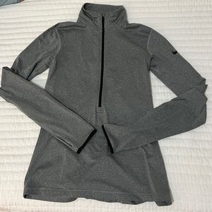 Nike pro dri-fit half zip jacket